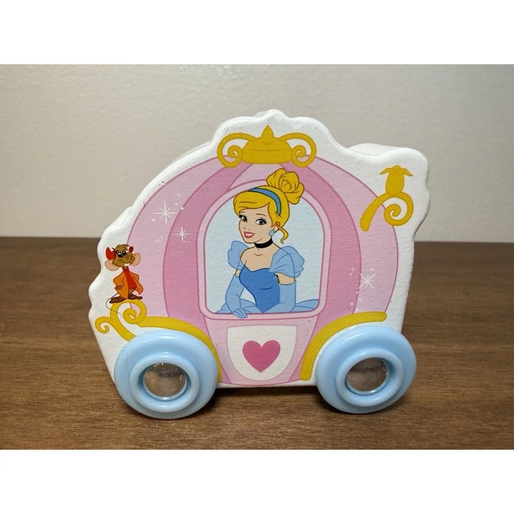 Melissa & Doug Disney Princess Wooden Figures Cinderella Ariel Belle Set
